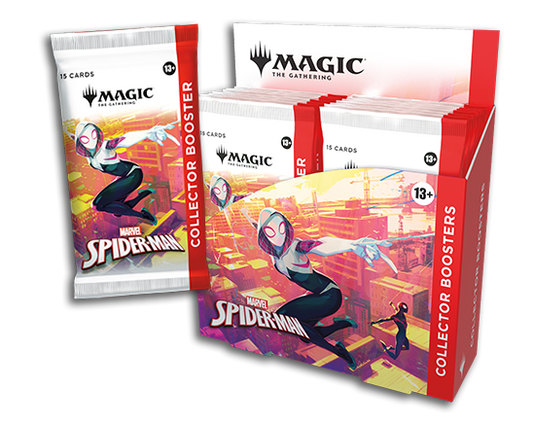 MTG Magic The Gathering Spiderman Sammler Booster Display Deutsch