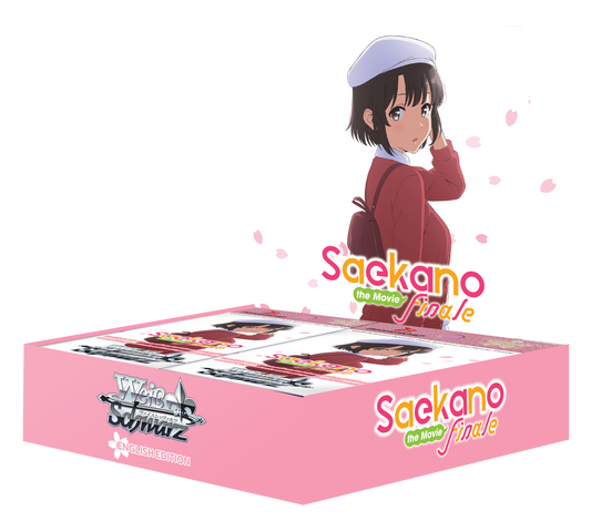 Saekano the Movie finale 1st Edition Display Englisch