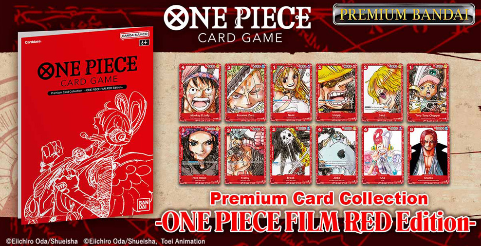 One Piece Premium Card Collection One Piece Film RED Edition Englisch