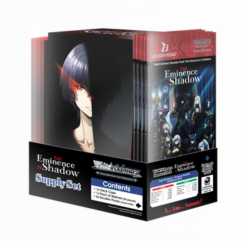 Weiss Schwarz The Eminence in Shadow Supply Set Englisch