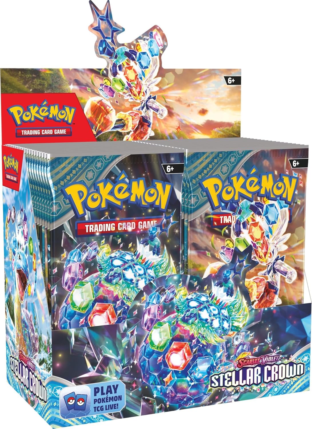 Pokemon Karmesin& Purpur Stellar Crown 36er Display Englisch