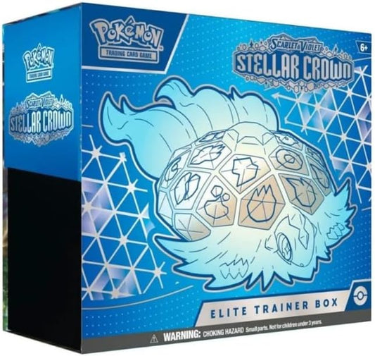 Pokemon Karmesin& Purpur Stellar Crown Elite Trainer Box Englisch