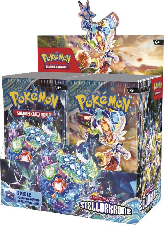 Pokemon Karmesin& Purpur Stellarkrone 36er Display Deutsch