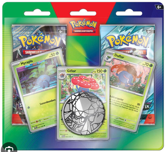 Pokemon Enhanced 2er Blister Giflor Deutsch