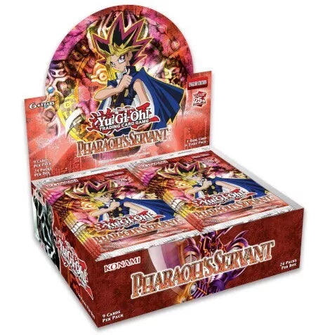 Yugioh Pharaohs Servant 25th Anniversary Display Englisch