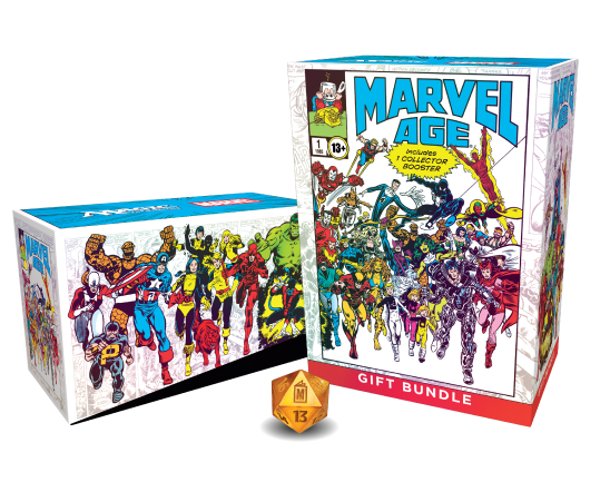 MTG Magic The Gathering Marvel Super Heroes Gift Bundle Englisch