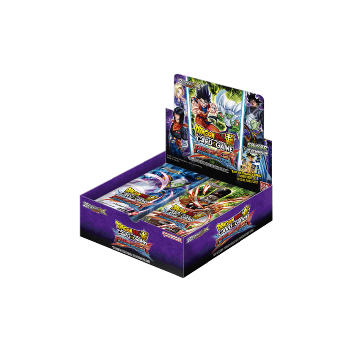 Dragonball Super Card Game Perfect Combination Display Englisch