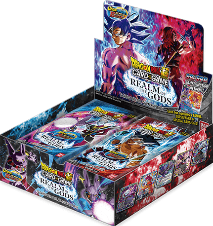 Dragonball Super Card Game Realm of the Gods Display Englisch