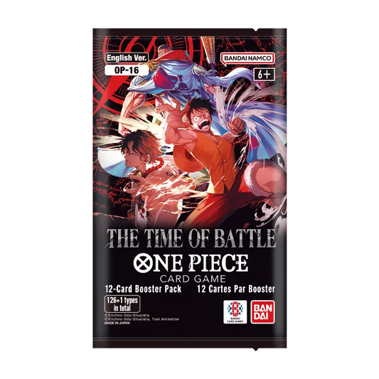 One Piece Card Game The Time Of Battle OP16 Booster Englisch