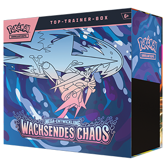 Pokemon Mega Entwicklungen Wachsendes Chaos Top Trainer Box Deutsch