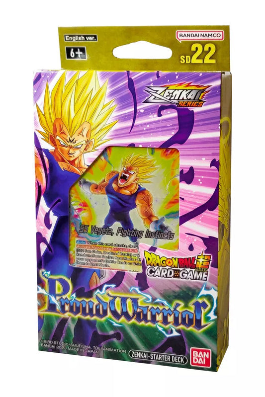 Dragonball Super Card Game Proud Warrior Zenkai Starter Deck Englisch