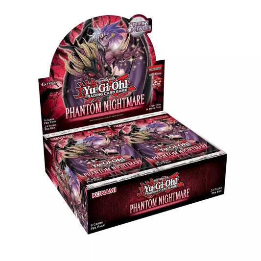 Yugioh Phantom Nightmare 1st Edition Display Englisch