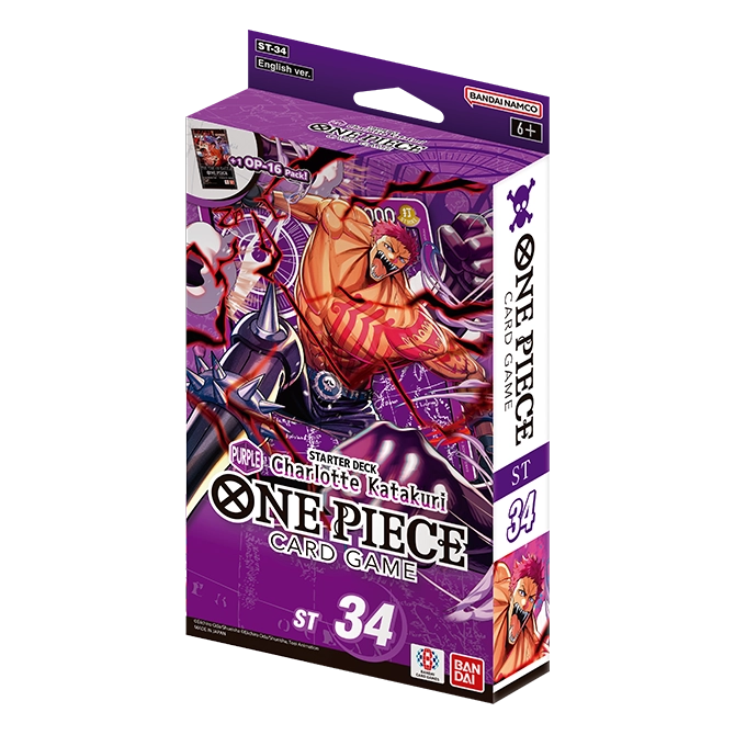 One Piece Card Game STARTER DECK -PURPLE Charlotte Katakuri- [ST-34]