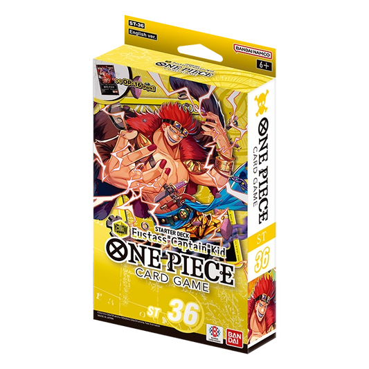 One Piece Card Game STARTER DECK -YELLOW Eustass"Captain"Kid- [ST-36]