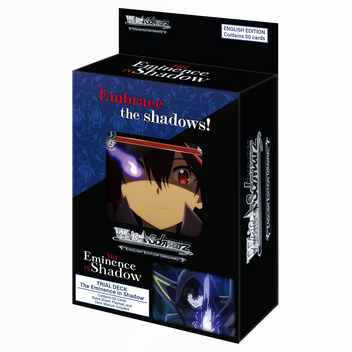 Weiss Schwarz The Eminence in Shadow Trial Deck Englisch