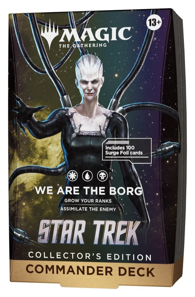 Magic The Gathering MTG Star Trek Commander Deck We Are The Borg Englisch