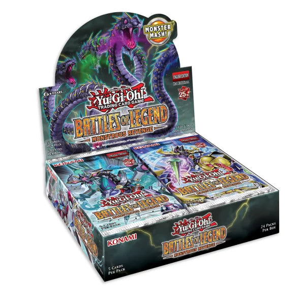 Yugioh Battles of Legend Monstrous Revenge 1st Edition Display Englisch