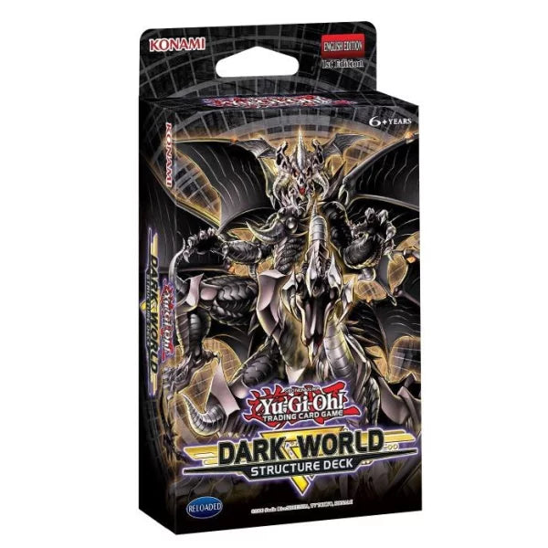 Yugioh Dark World Structure Deck 1st Edition Englisch